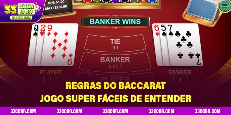 Regras do baccarat jogo super fáceis de entender